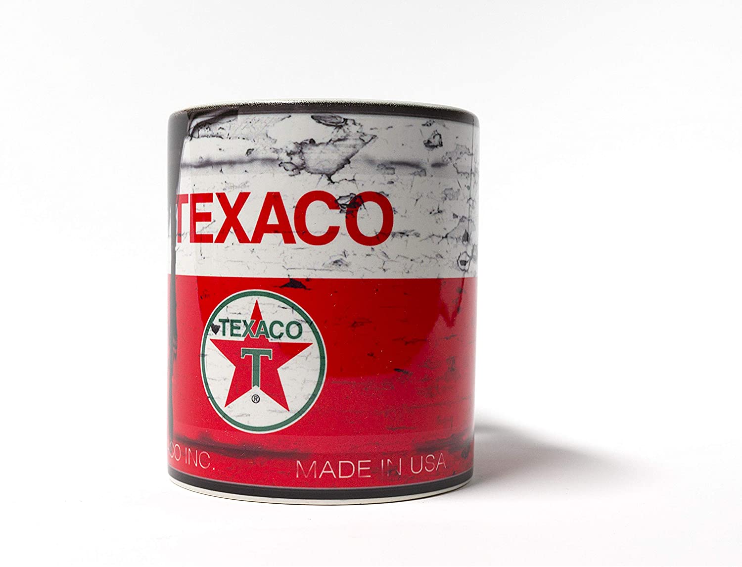 Texaco Motor Oil Can Mug – American Brand Studio