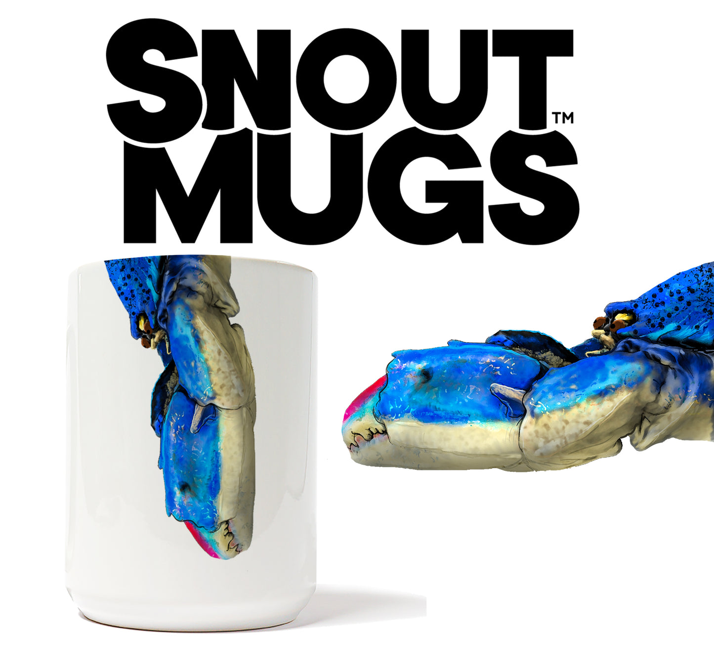 Blue Crab Snout Mug