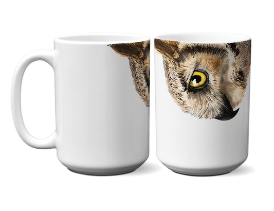 Great Horned Owl Snout Mug