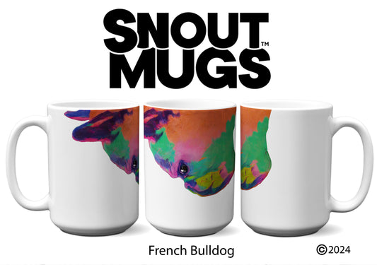 French Bulldog Pop Art by Snout Mugs®