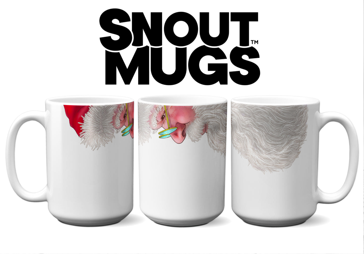 Santa Snout Mug