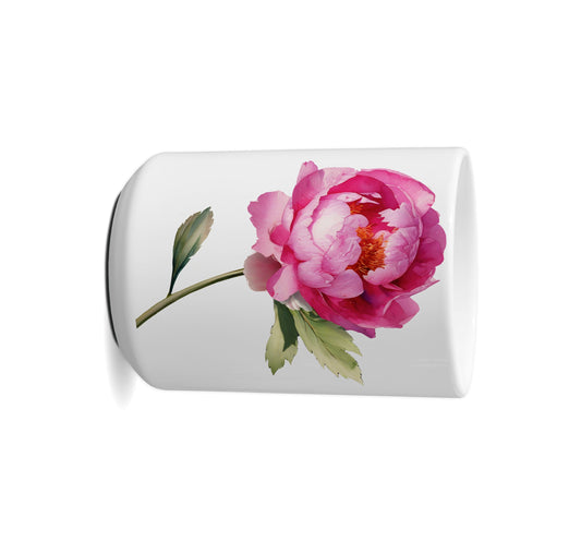 Peony Flower Snout Mug