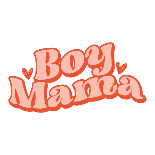 Boy Mama Badge Mug