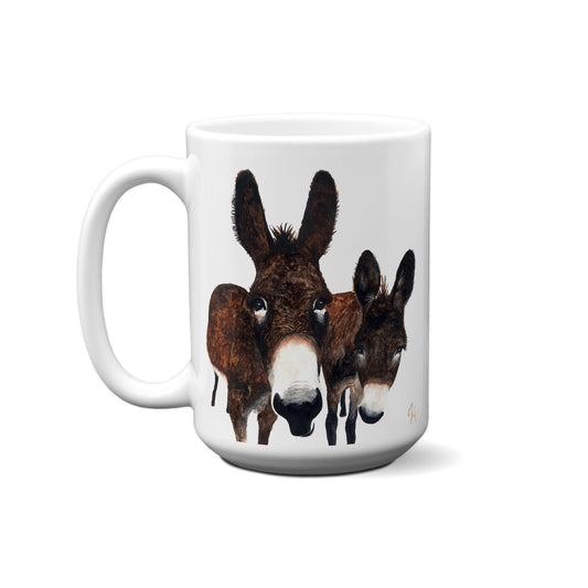 Murray Donkeys By Dolly Estelle Mug