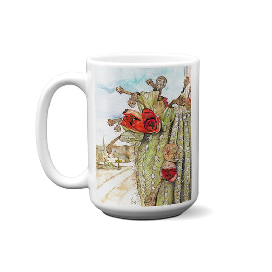 Country Roads By Dolly Estelle Mug