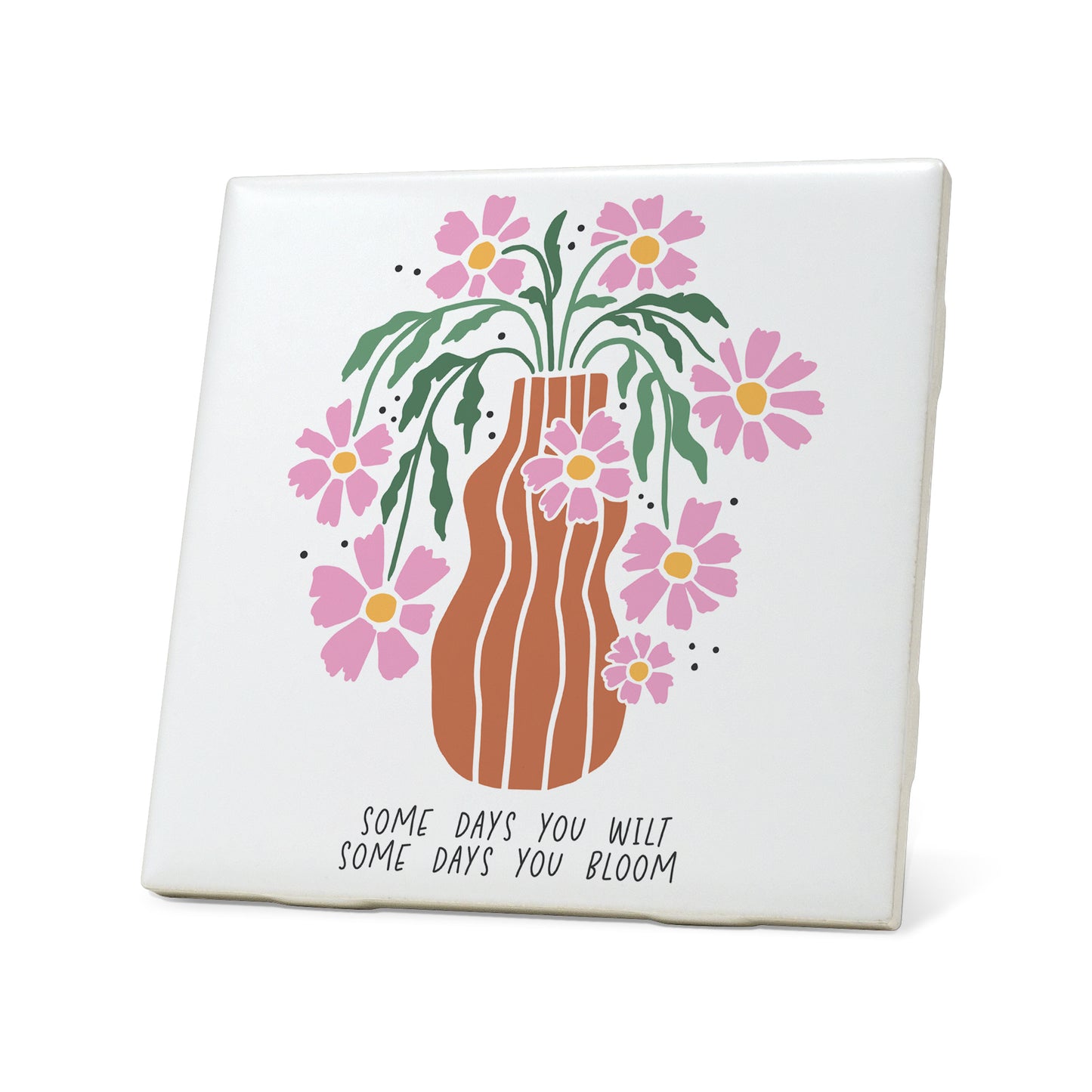 Some days you wilt boho Graphic Coasters