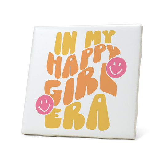 Happy girl era Graphic Coasters