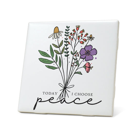 Today I choose peace Graphic Coasters