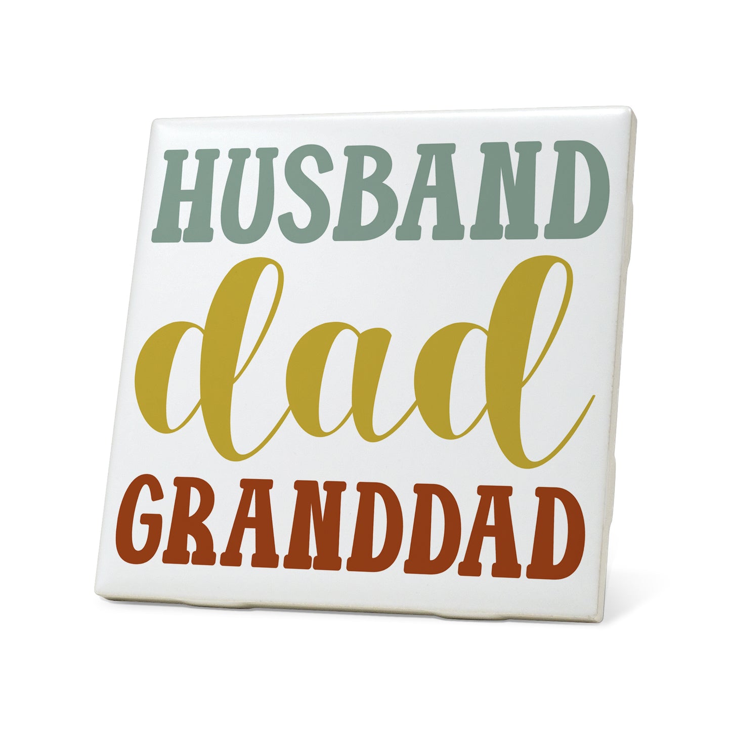 Husband dad granddad Graphic Coasters