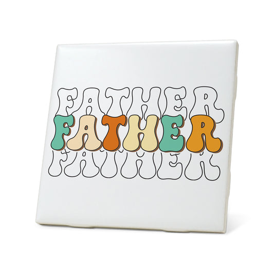 Father x3 Graphic Coasters