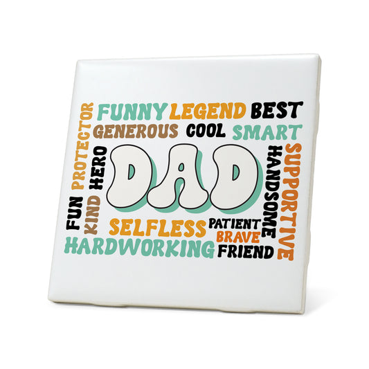 Dad B Graphic Coasters