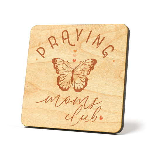 Praying mom club Graphic Coasters