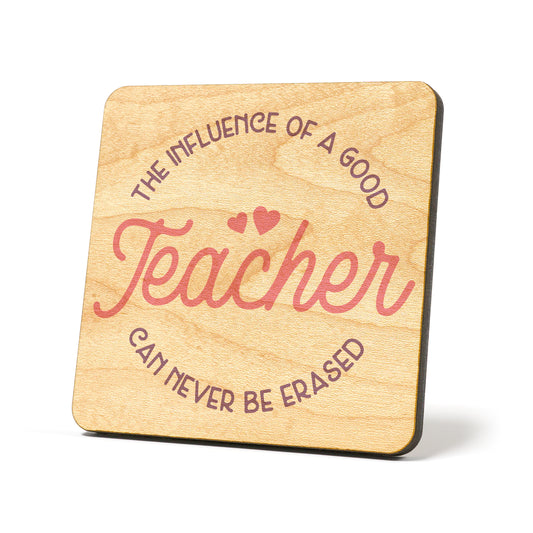 The influence of a good teacher Graphic Coasters