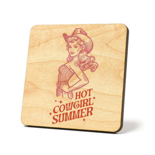 Hot cowgirl summer Graphic Coasters