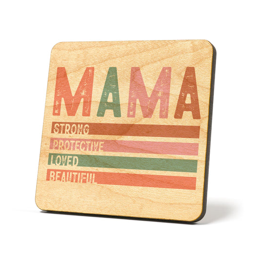 Mama strong Graphic Coasters