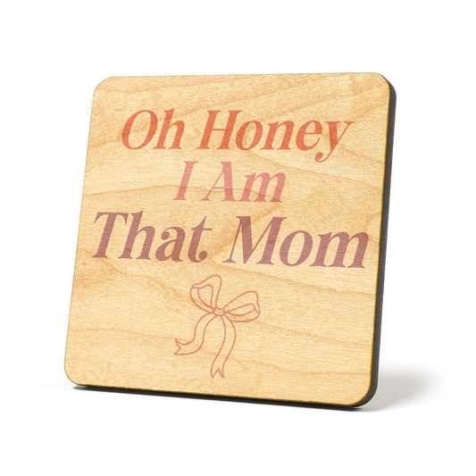 I am that mom B Graphic Coasters