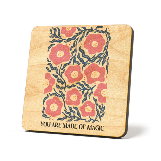 You are made of magic boho Graphic Coasters