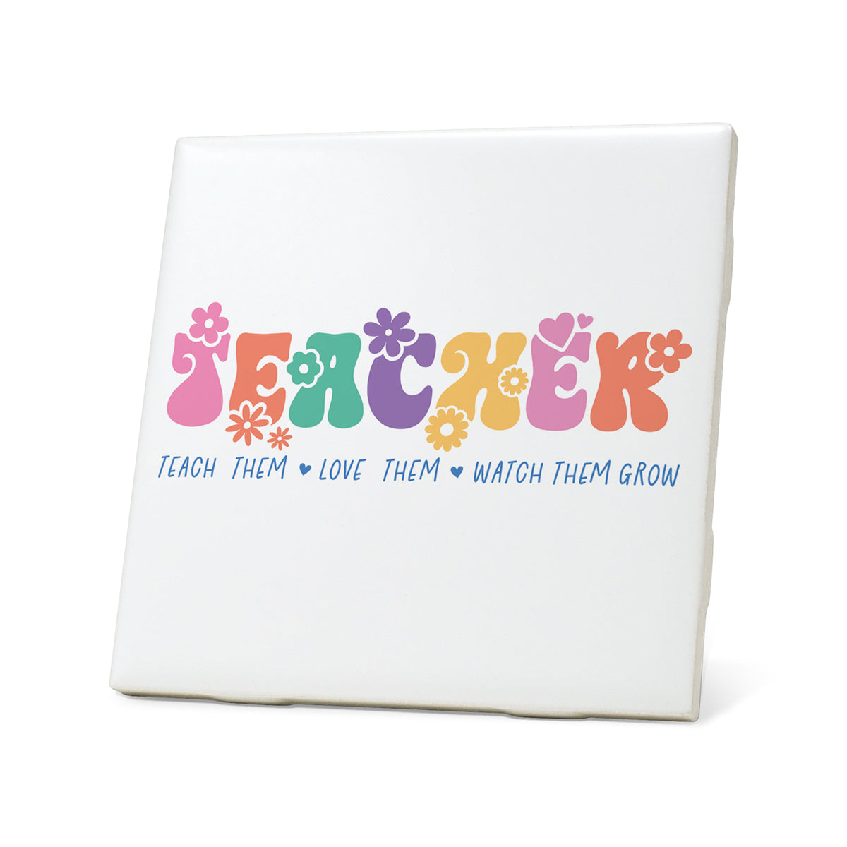 Teacher watch them grow Graphic Coasters