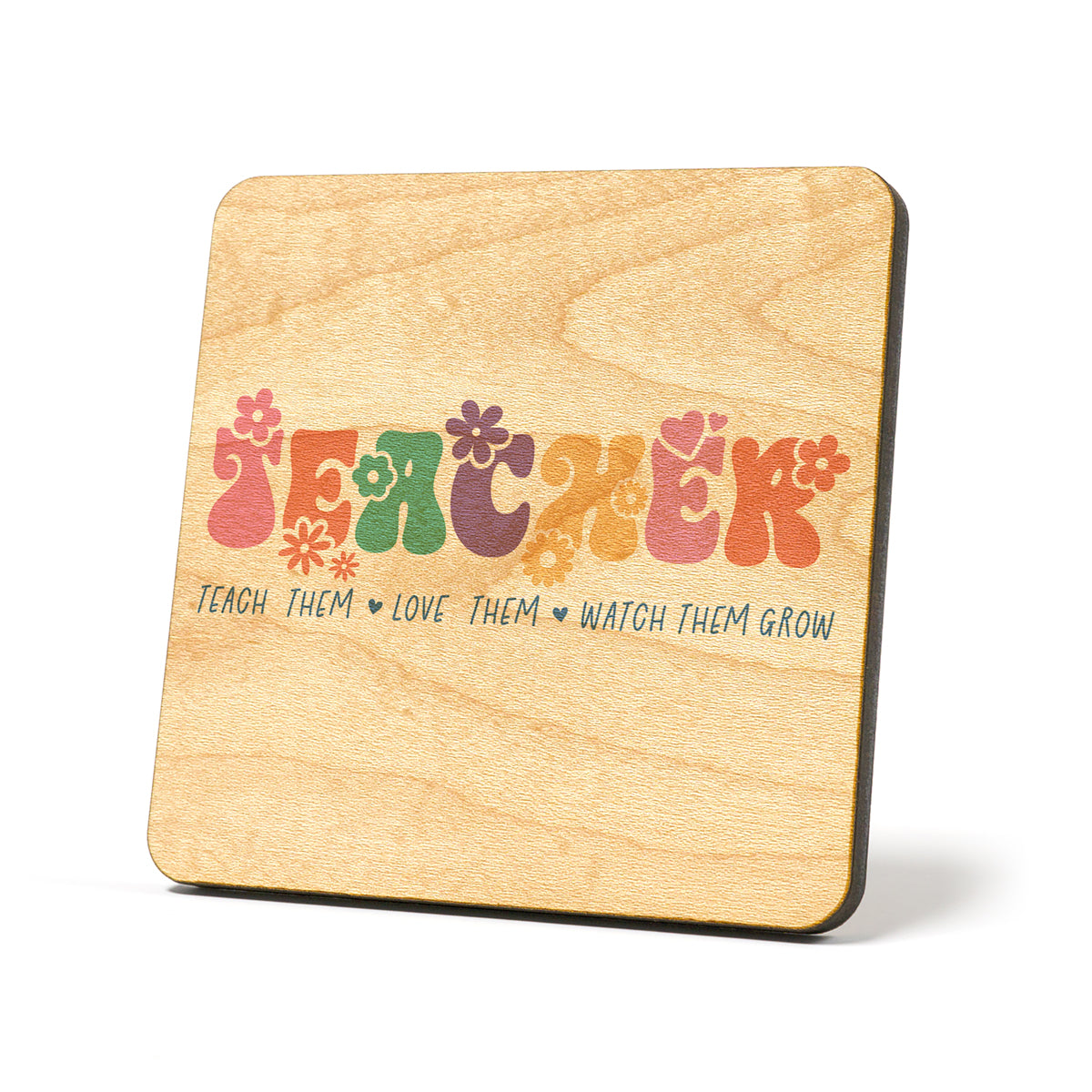 Teacher watch them grow Graphic Coasters