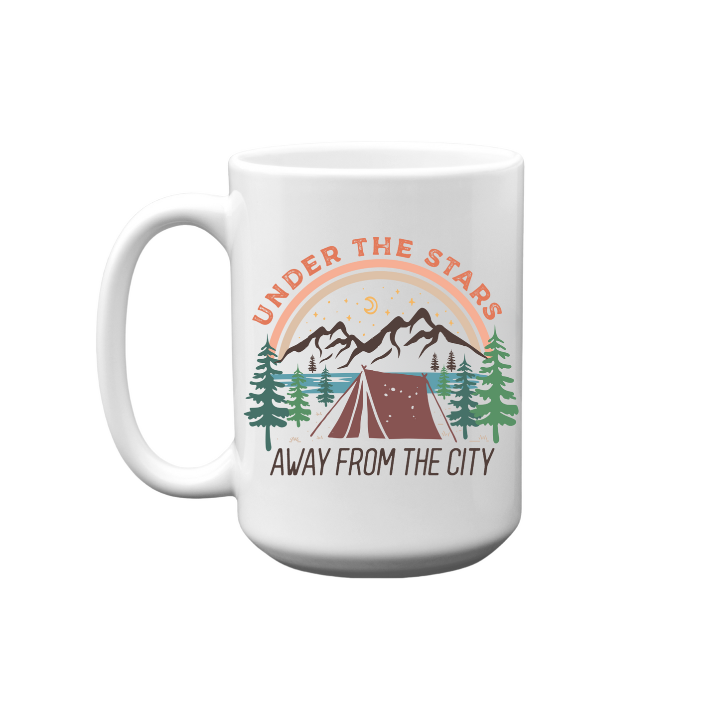 Under the Stars Badge Mug