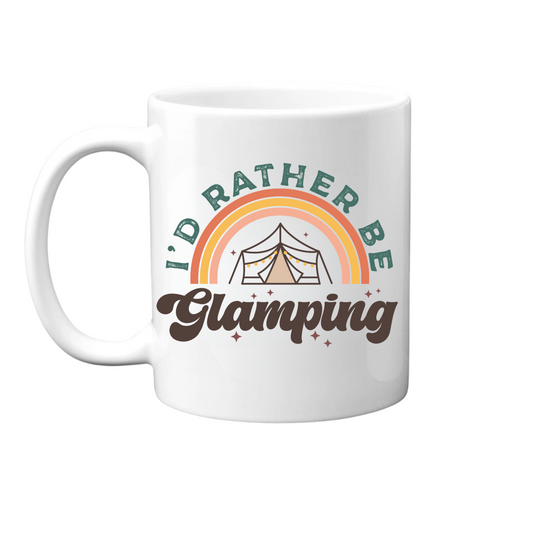 I'd Rather Be Glamping Mug