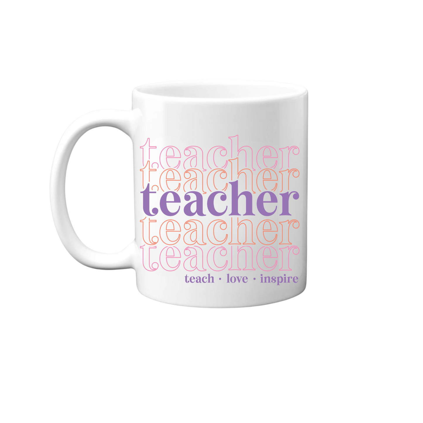 Teacher x5 Mug