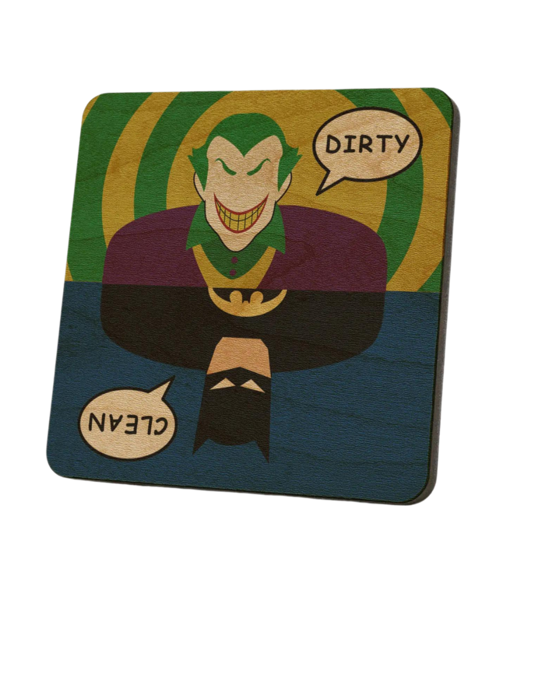 Batman/Joker Dirty Clean Dishwasher Magnet