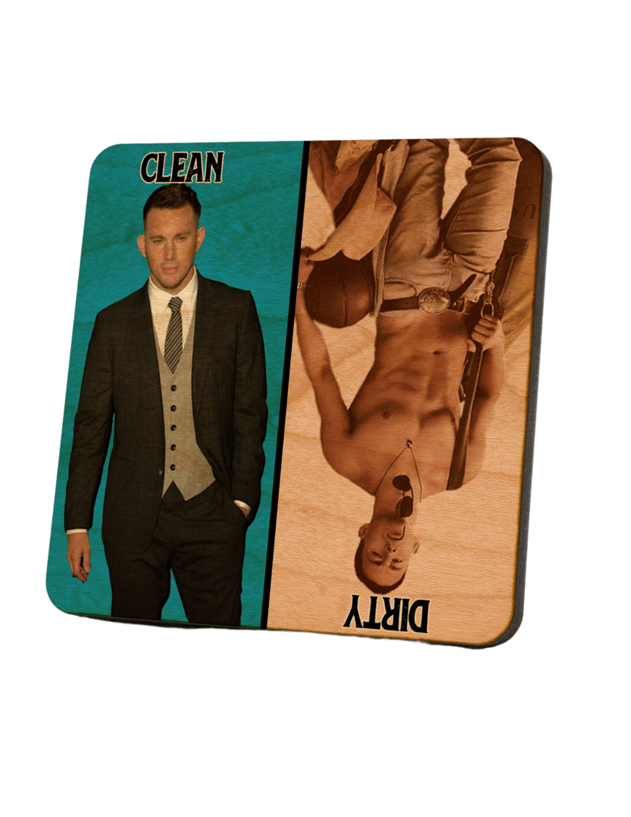 Channing Tatum Dirty Clean Dishwasher Magnet