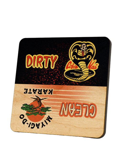 Cobra Kai Dirty Clean Dishwasher Magnet