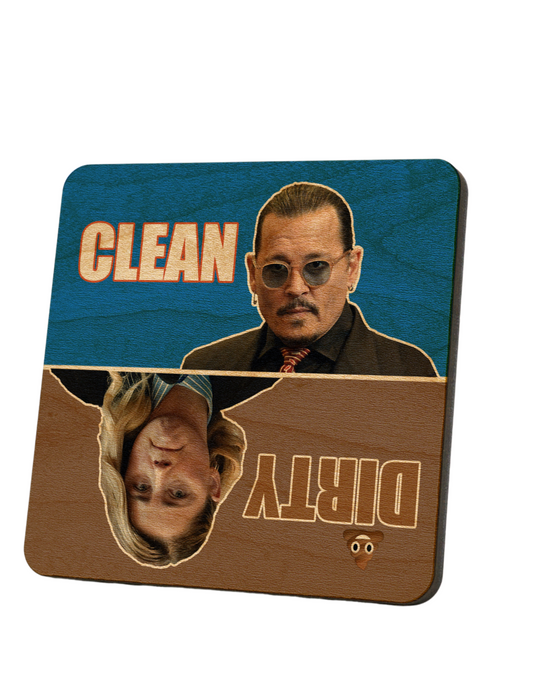 Johnny Amber Dirty Clean Dishwasher Magnet