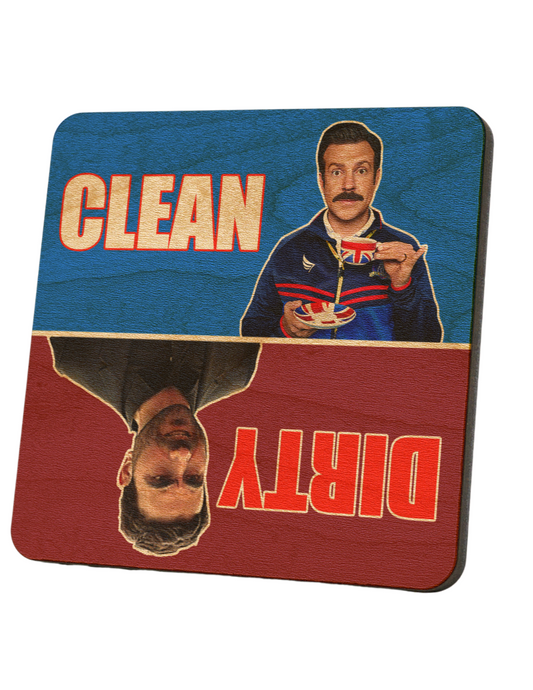 Ted & Roy Dirty Clean Dishwasher Magnet