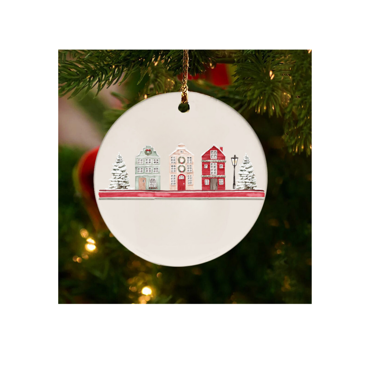 Christmas Village Ornament