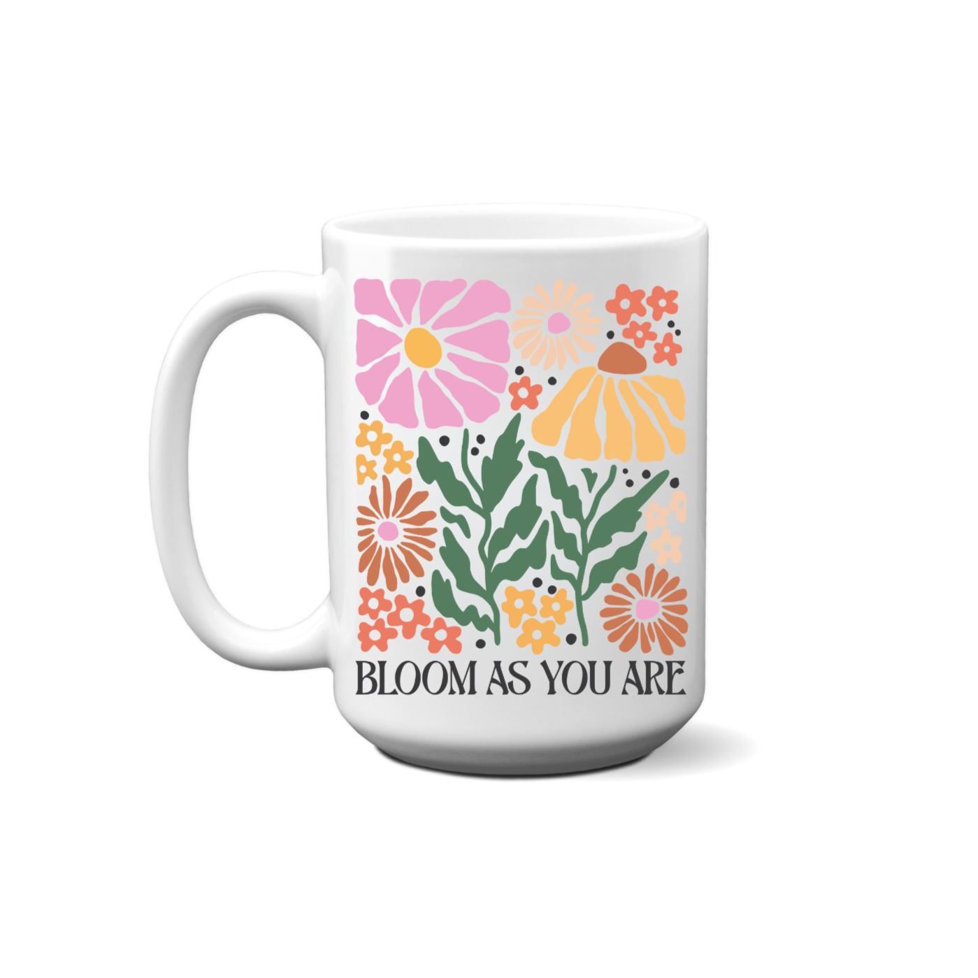 Bloom As You Are Boho Mug