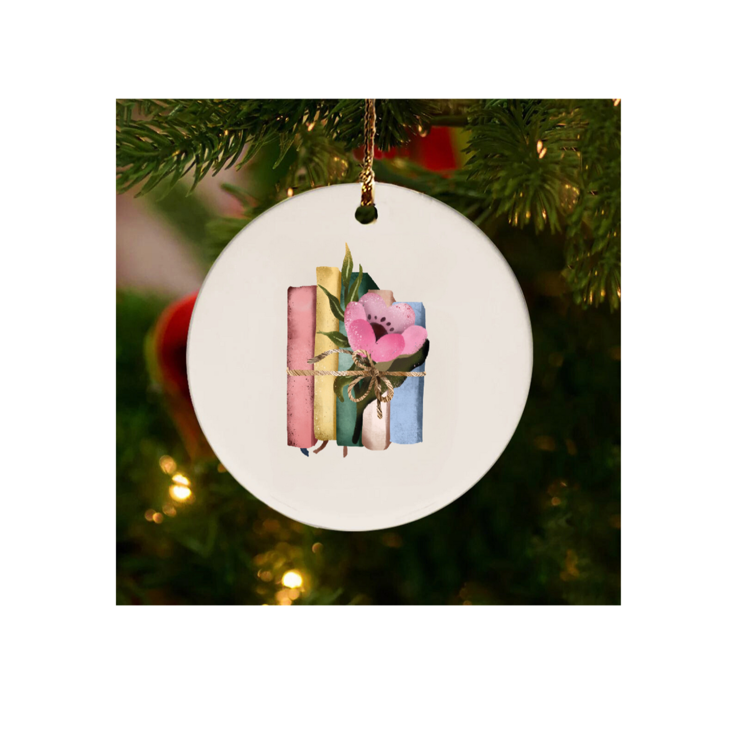 Bookish Delights Ornament