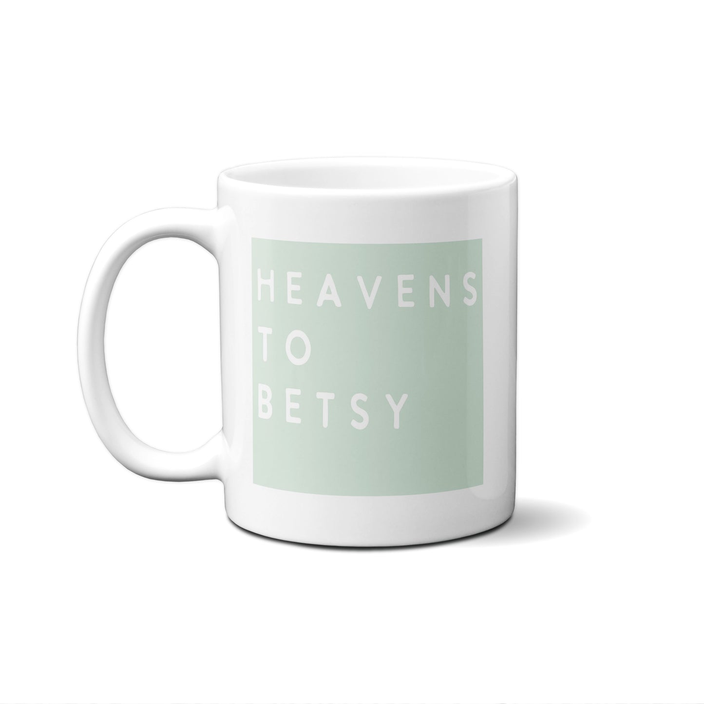 Colorblock Heavens To Betsy Mug