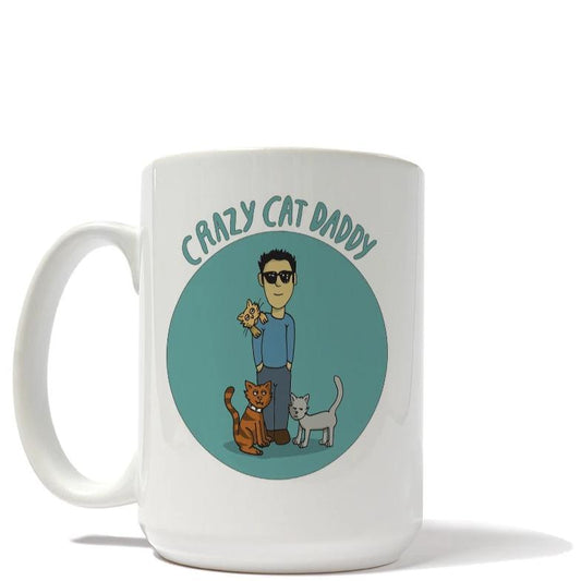 Crazy Cat Daddy Mug