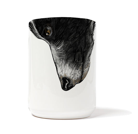 Border Collie Snout Mug