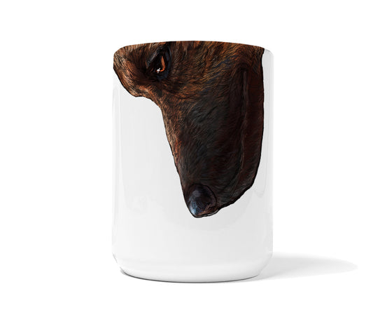 Dutch Shepherd Brindle Snout Mug