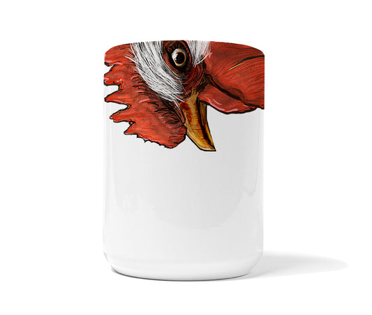 Rooster White Snout Mug