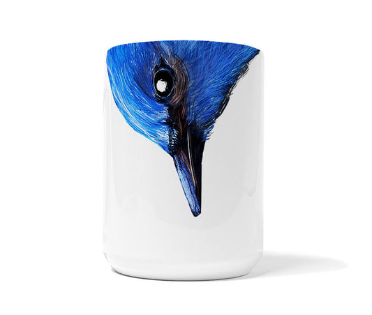 Blue Bird Snout Mug