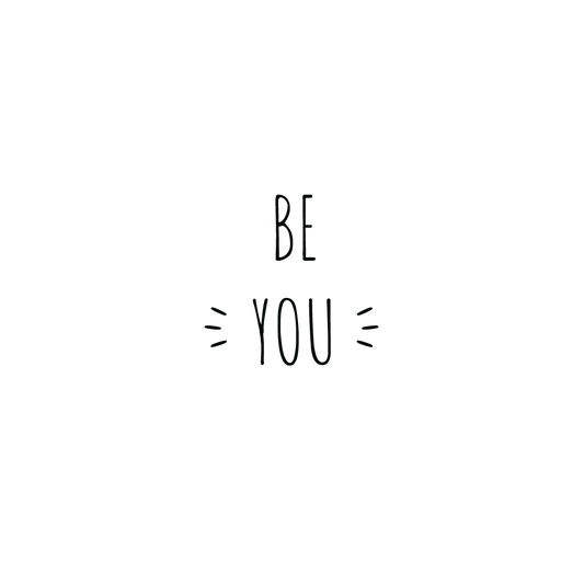 Be You Quote Coaster