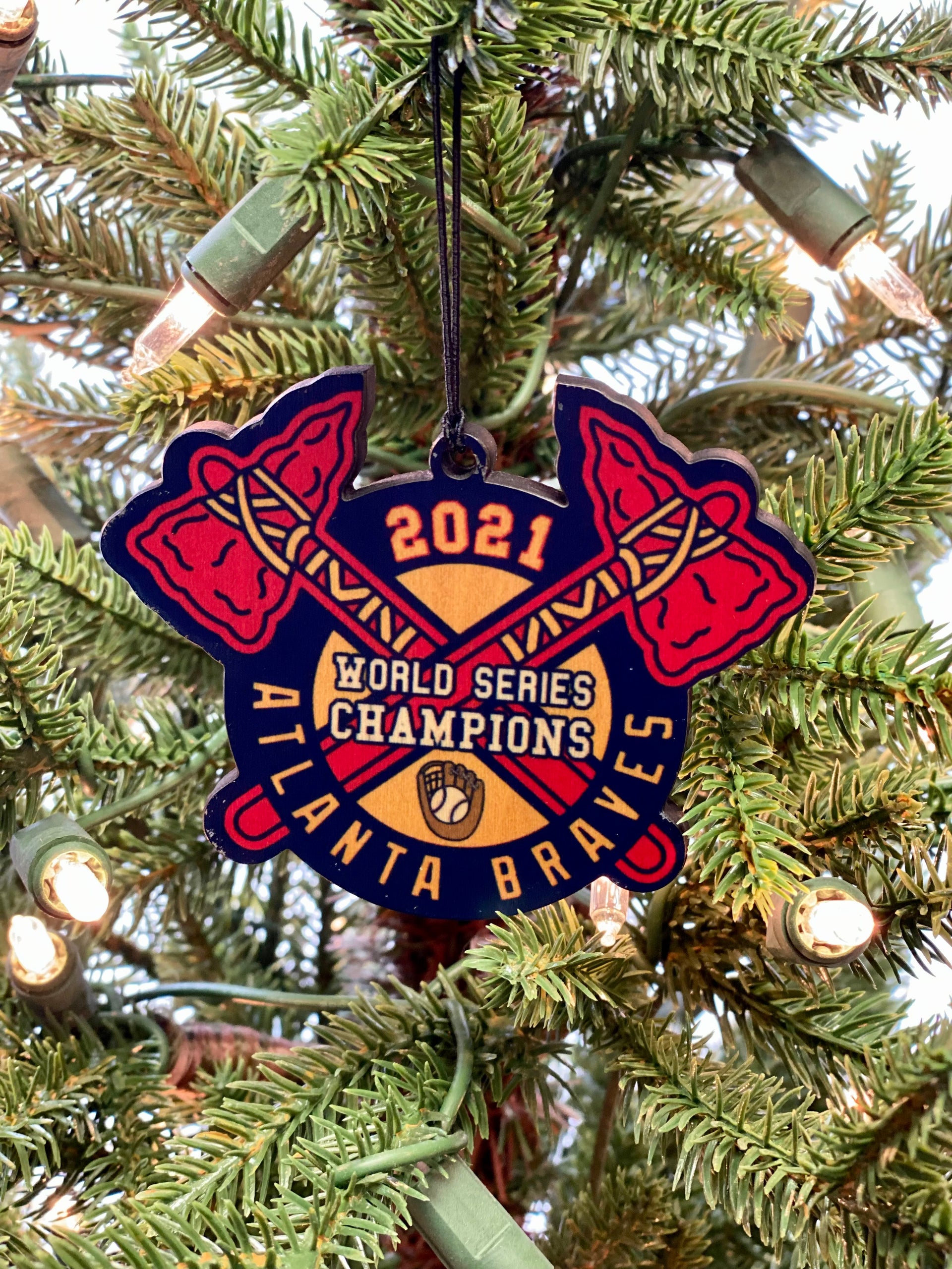 Atlanta Braves Christmas Ornament – American Brand Studio