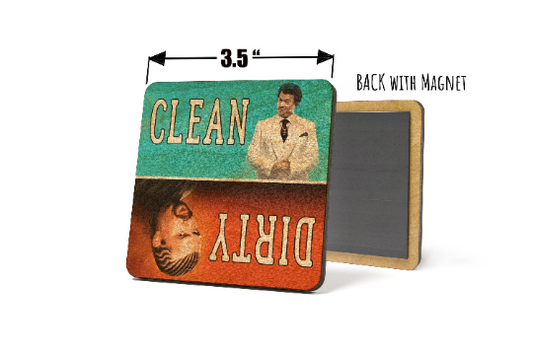 Kenny Powers - Jesse Gemstone Dirty Clean Dishwasher Magnet