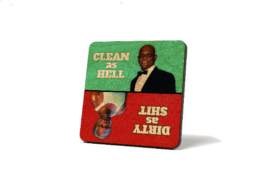 Samuel Jackson Dirty Clean Dishwasher Magnet