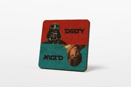 Starwars Dirty Clean Dishwasher magnet