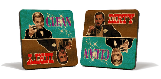 Leonardo DiCaprio Dirty Clean Dishwasher Magnet