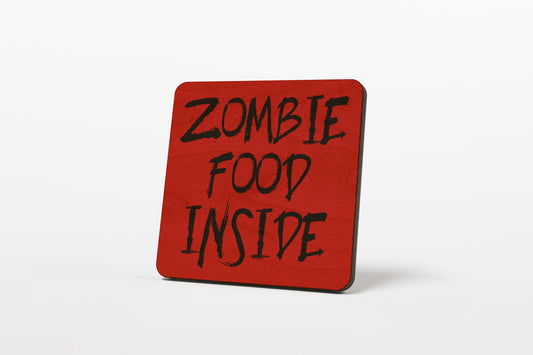 Zombie Food Inside Coaster