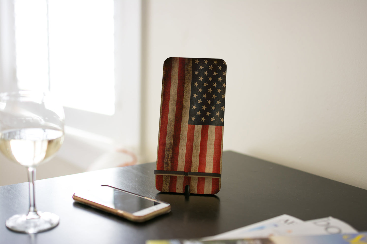 American Flag Small Phone Dock